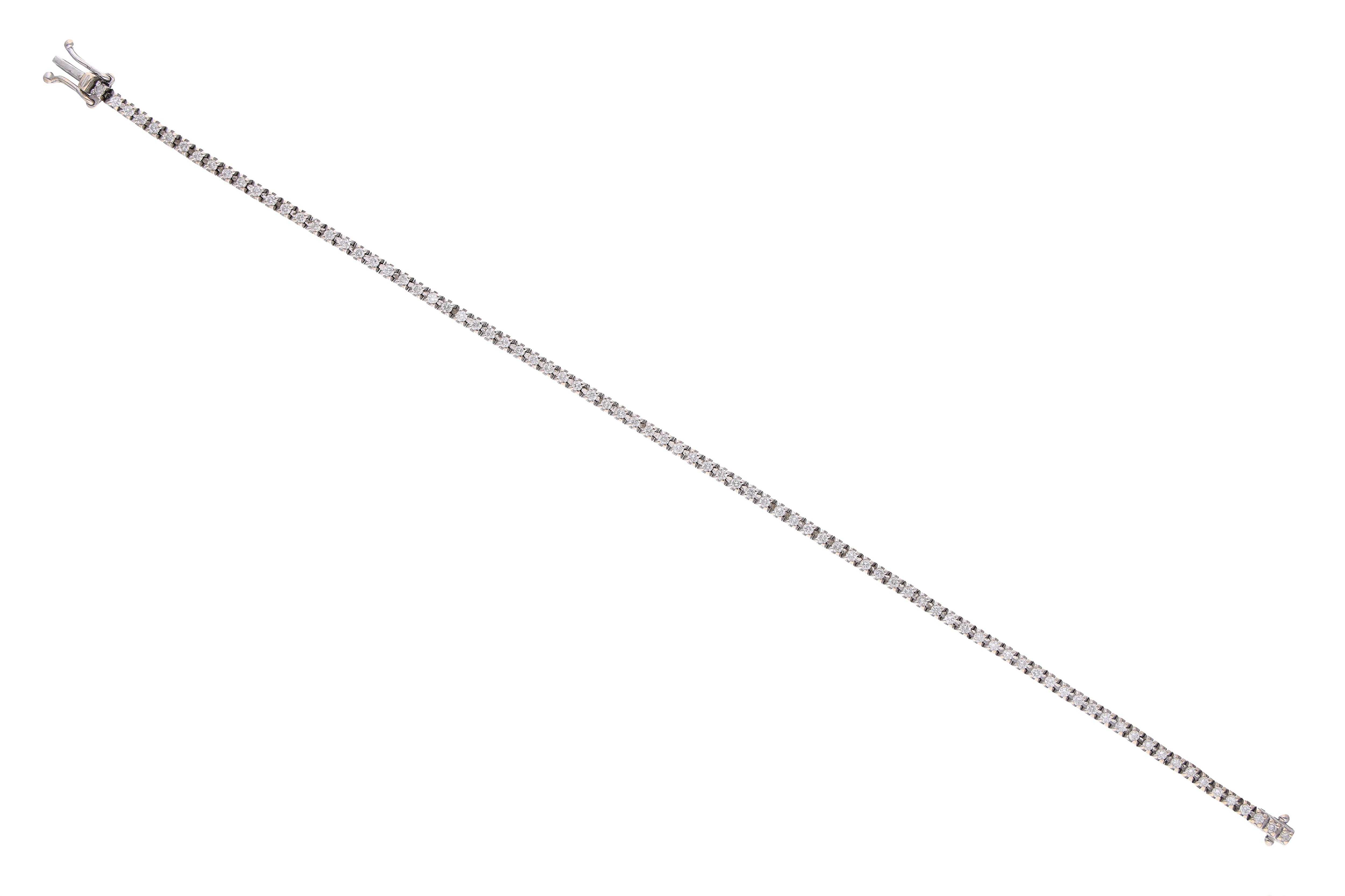 Bracciale con diamanti - Asta Preziosi