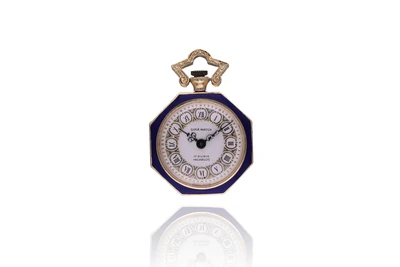 Dima Watch, orologio a ciondolo con smalto - Asta Preziosi