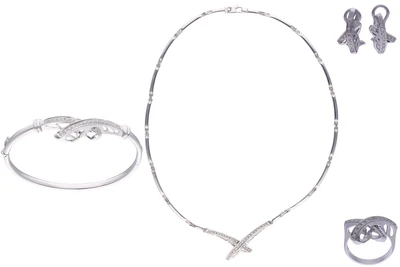 Parure con diamanti - Asta Preziosi