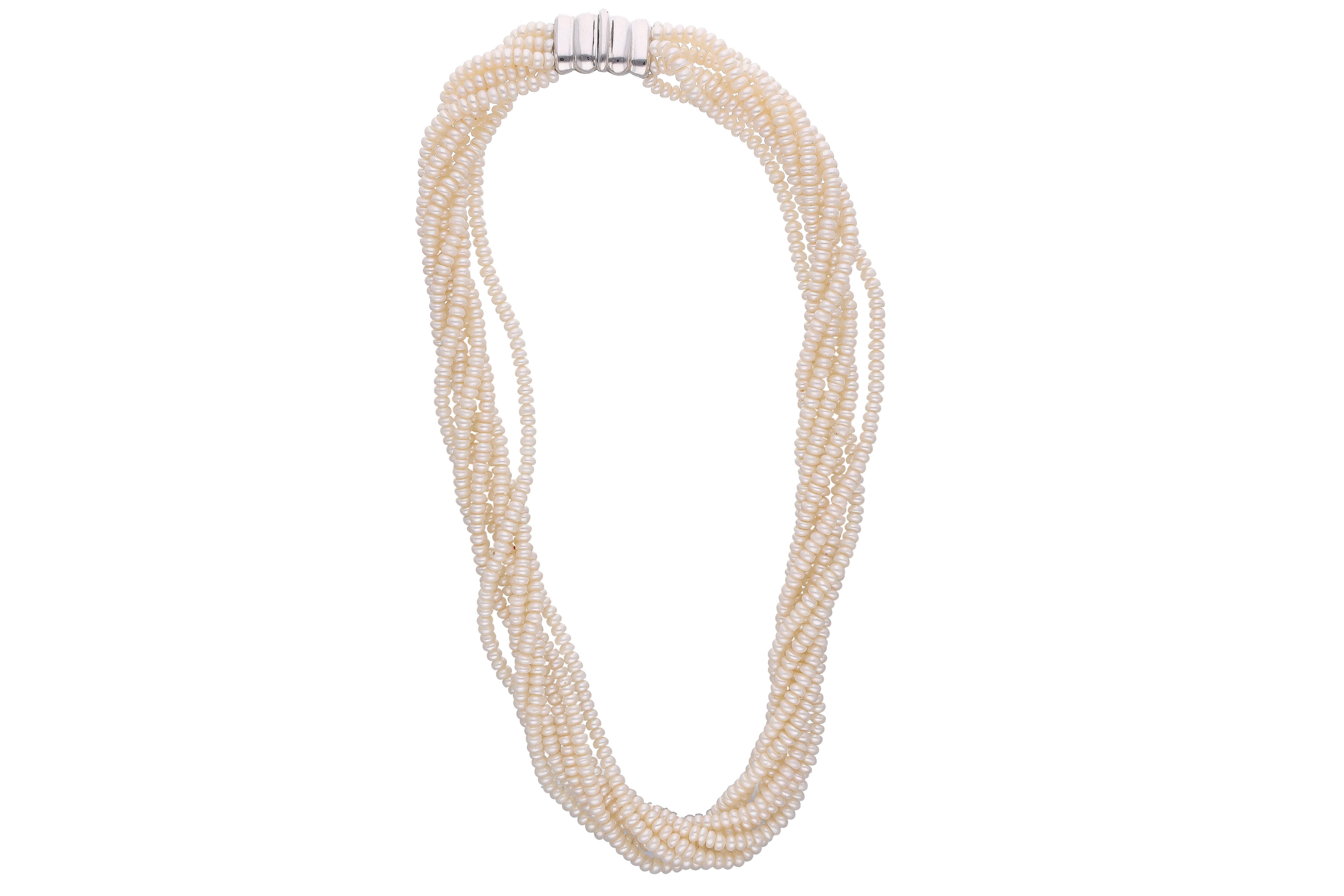 Collana con perle coltivate - Asta Preziosi