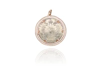 Ciondolo con medaglia - Asta Preziosi