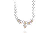 Leo Pizzo, parure con diamanti, diamanti gialli e pietre - Asta Preziosi