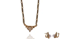 Parure con perle coltivate e diamanti - Asta Preziosi Parure con perle coltivate e diamanti - Asta Preziosi