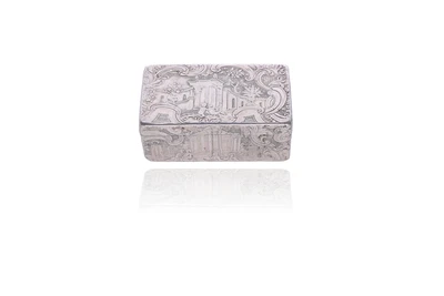 Tabacchiera in argento - Asta Preziosi