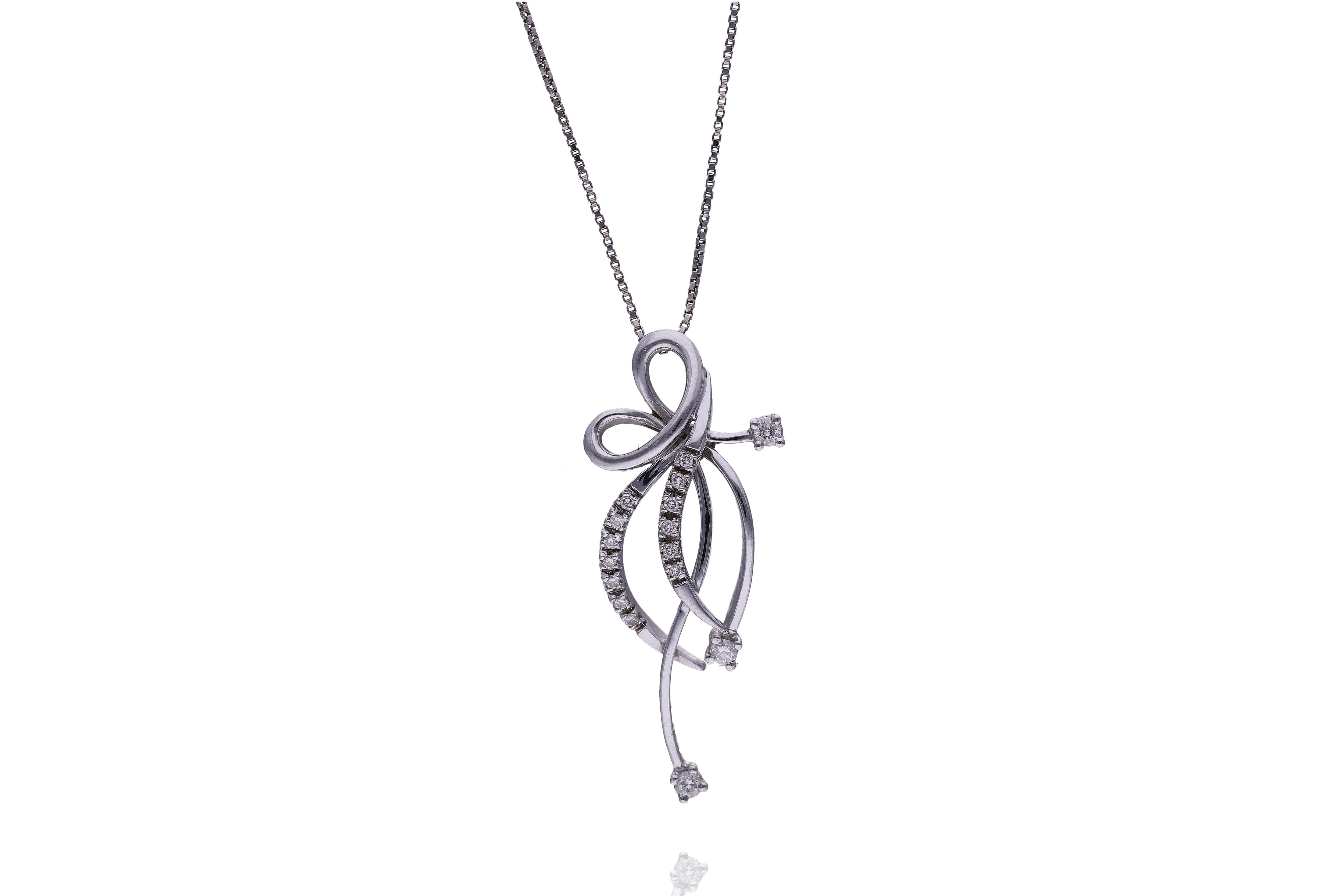 Collana con diamanti - Asta Preziosi