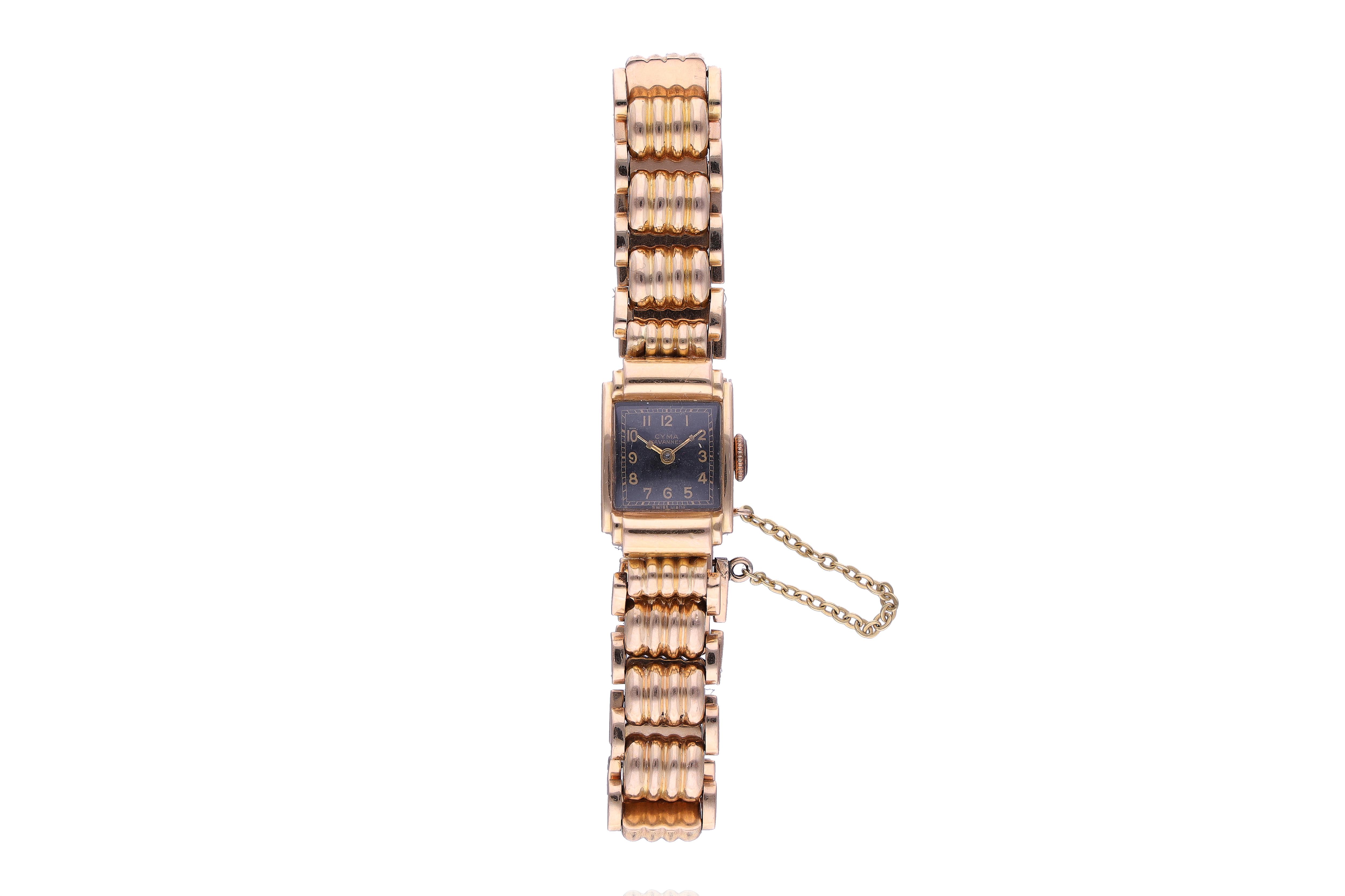 Cyma Tavannes orologio in oro - Asta Preziosi