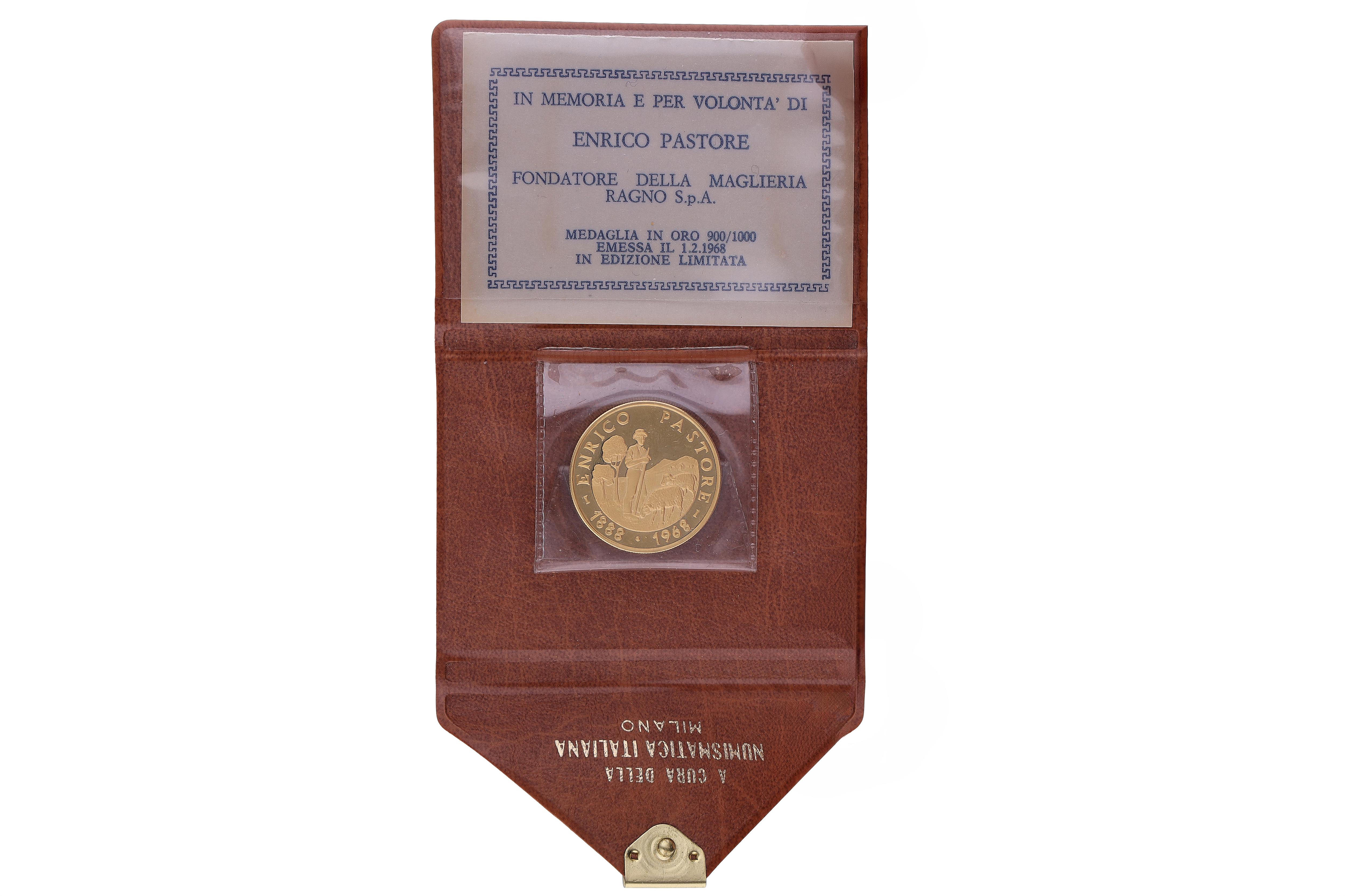 Medaglia in oro - Asta Preziosi