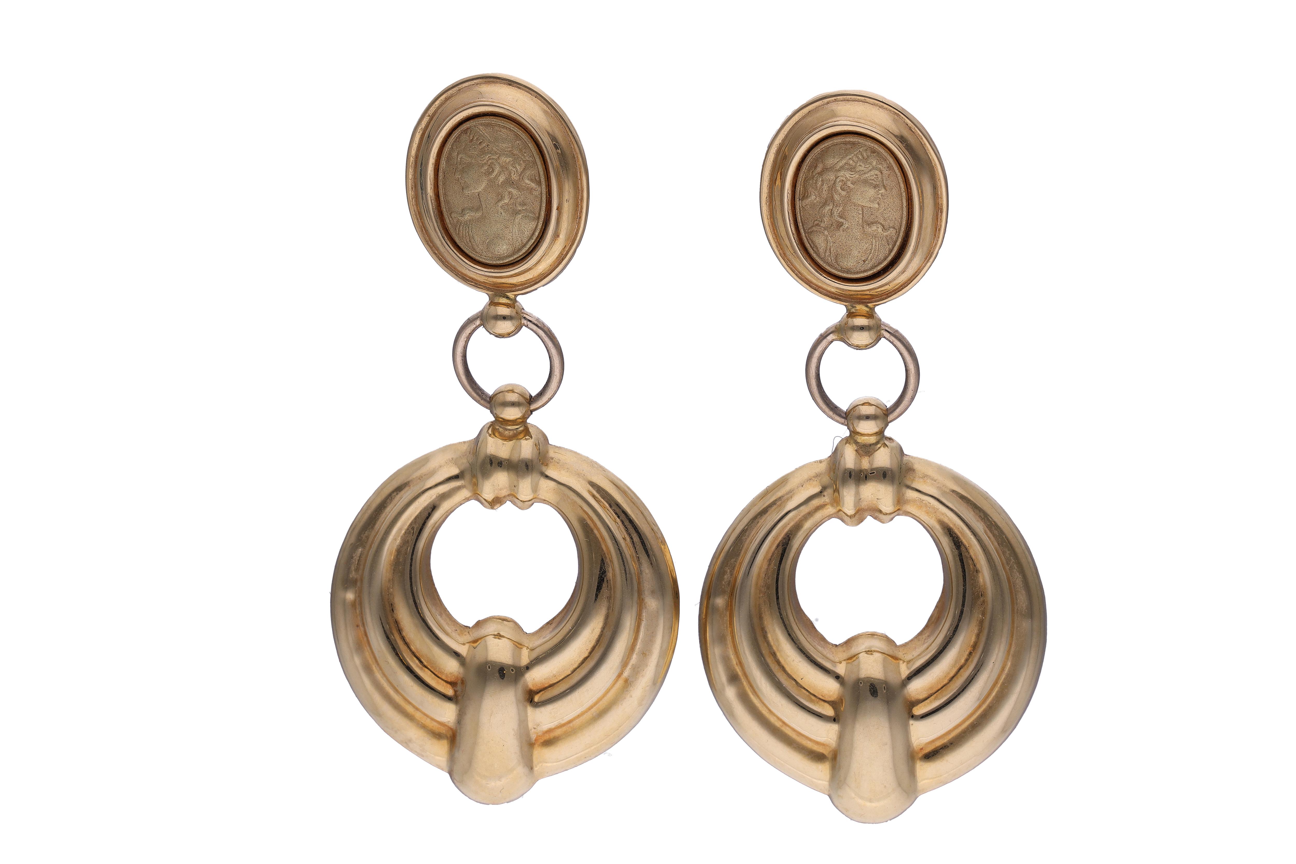 Orecchini in oro - Asta Preziosi