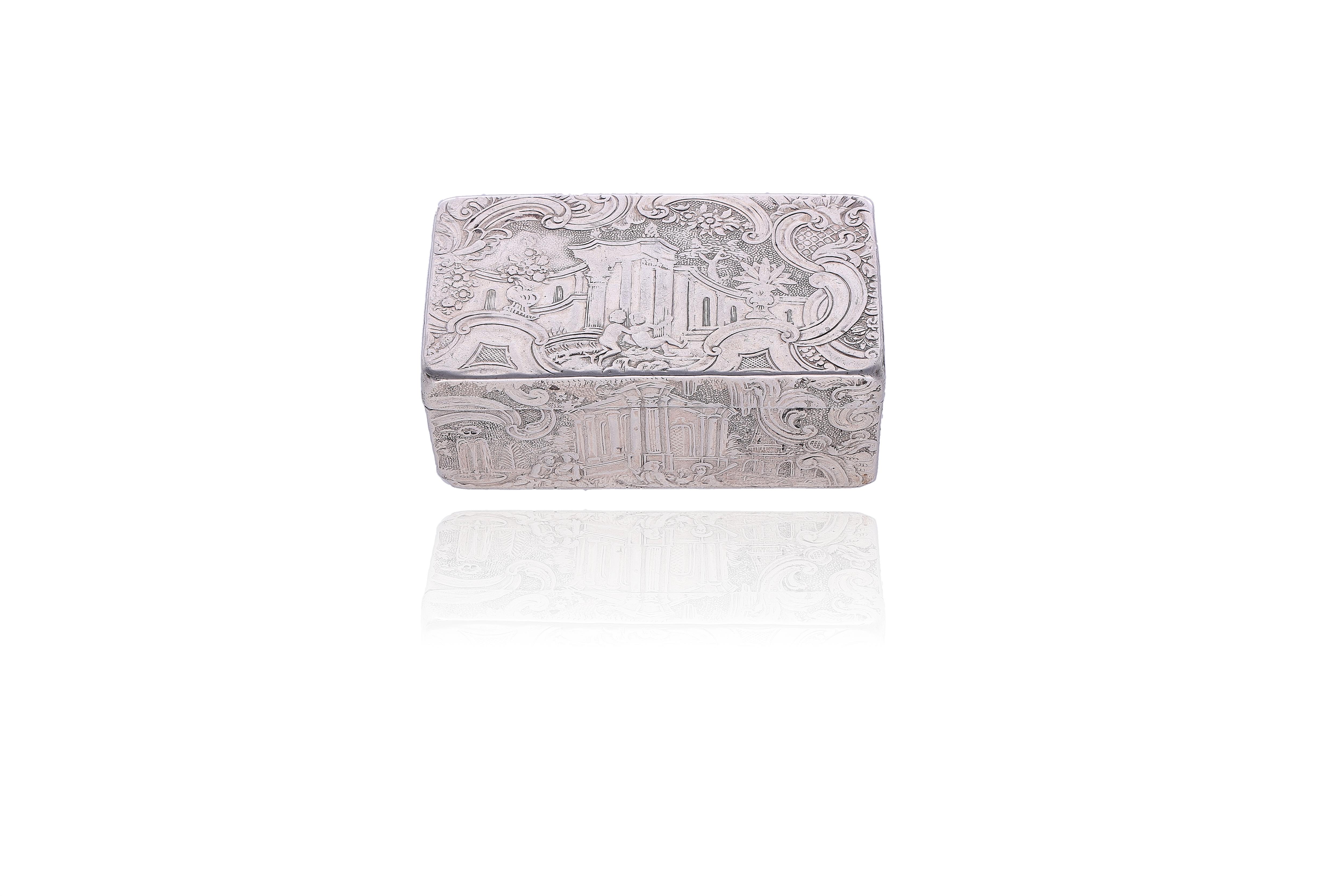Tabacchiera in argento - Asta Preziosi