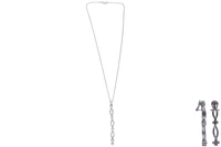 Collana con ciondolo e orecchini - Asta Preziosi