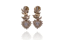 Parure collana e orecchini con diamanti - Asta Preziosi