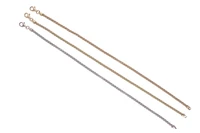 Tre bracciali in oro - Asta Preziosi