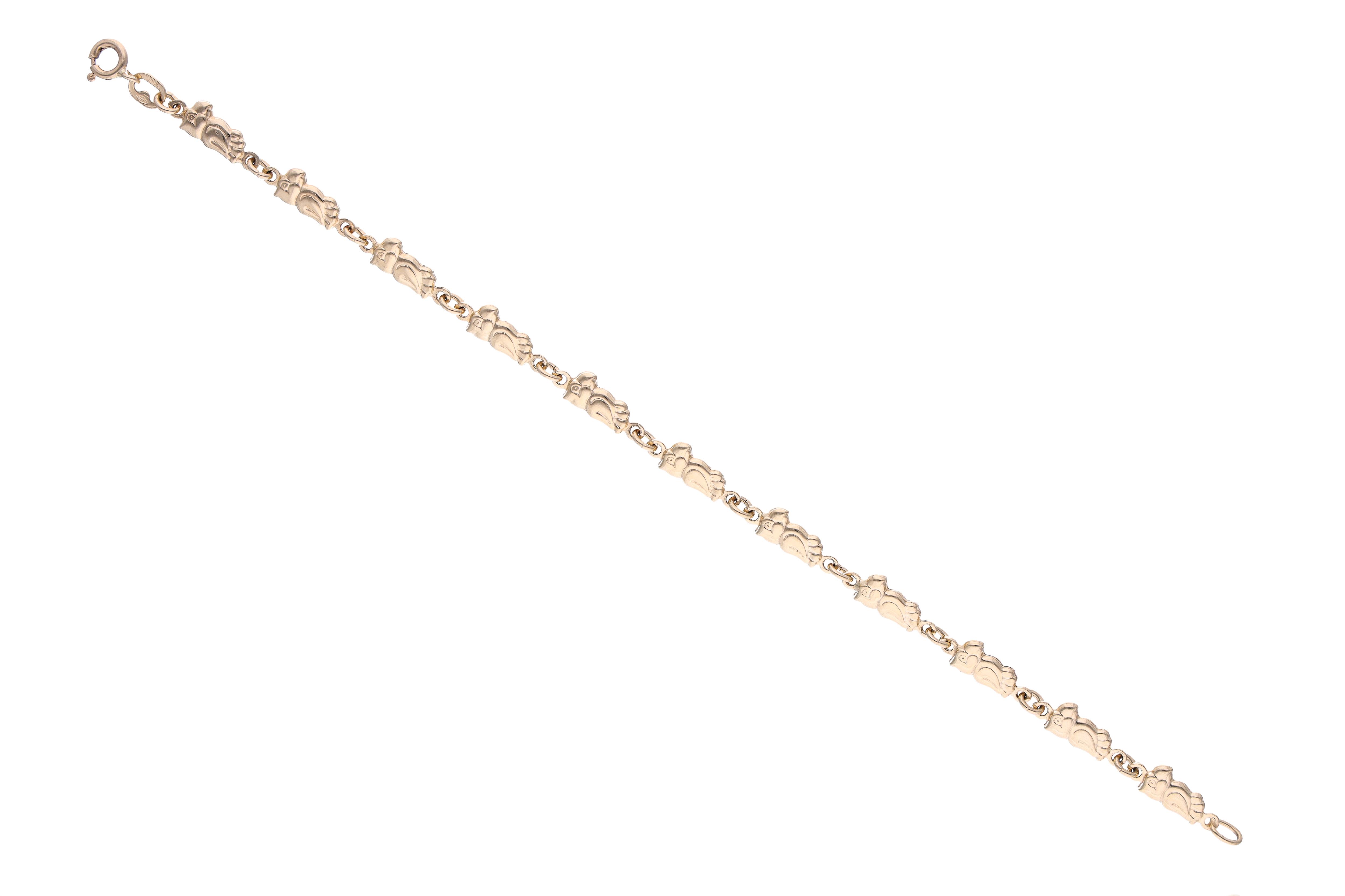 Bracciale in oro - Asta Preziosi