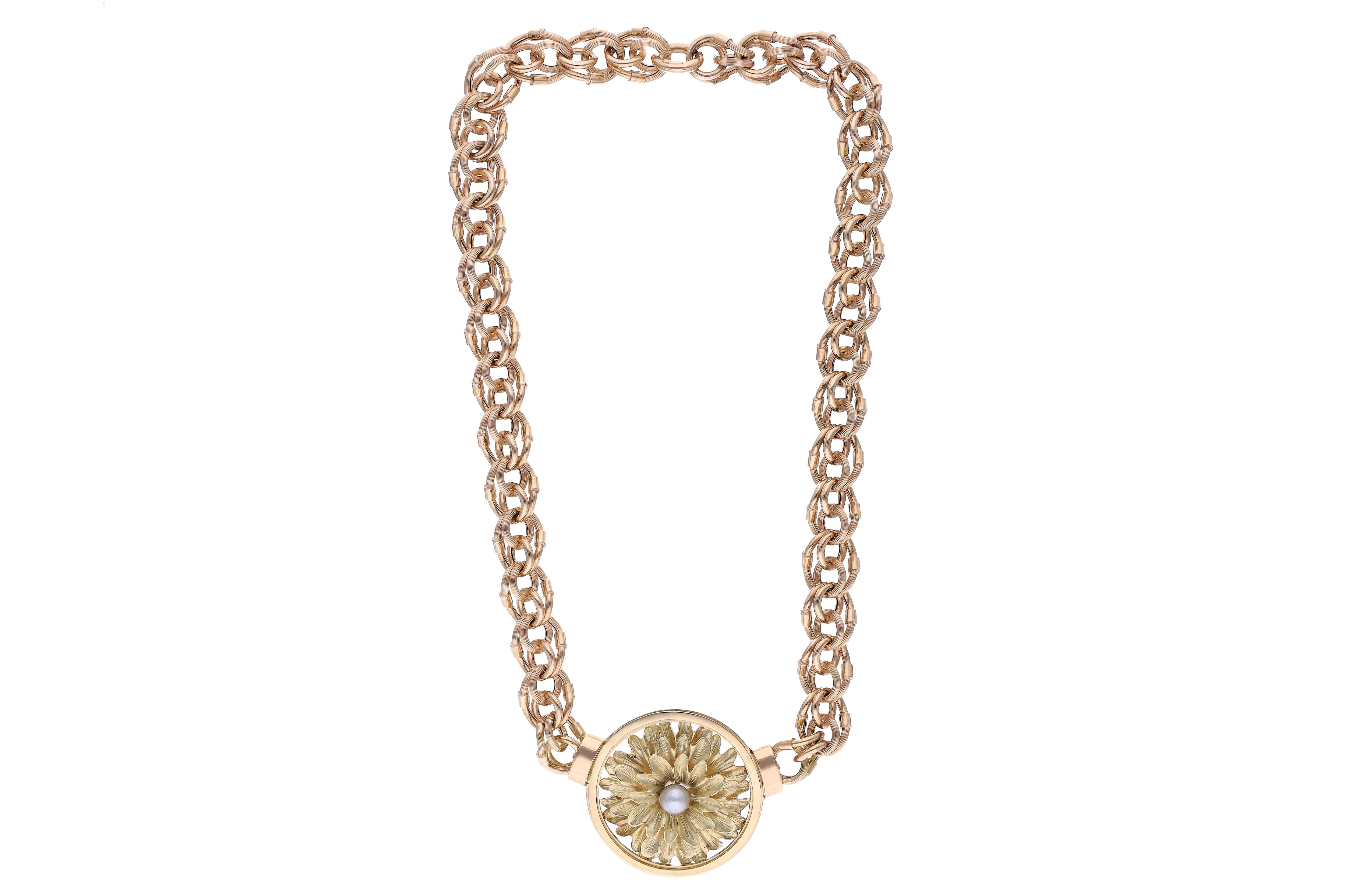 Collana con perla coltivata - Asta Preziosi