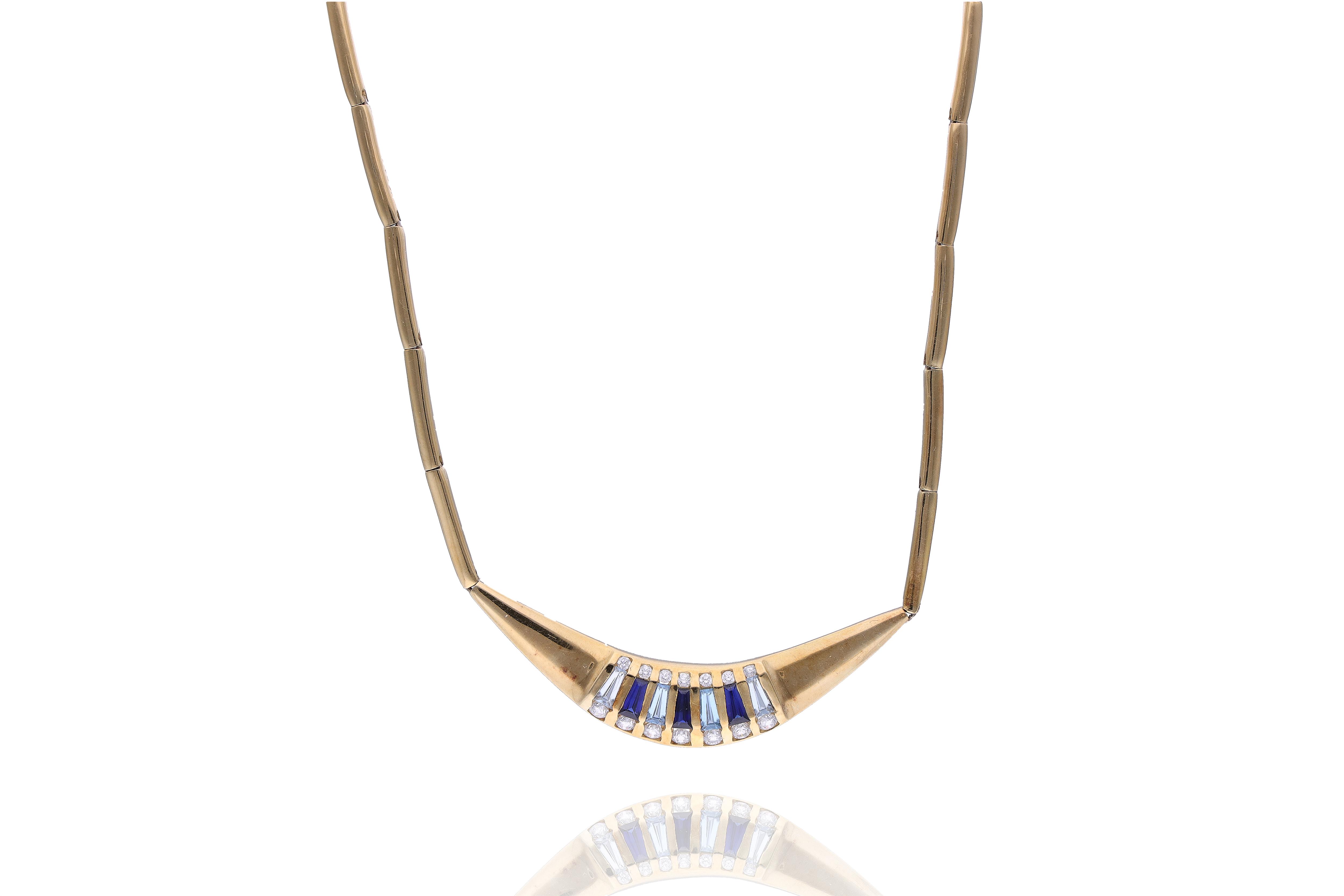 Collana con pietre - Asta Preziosi