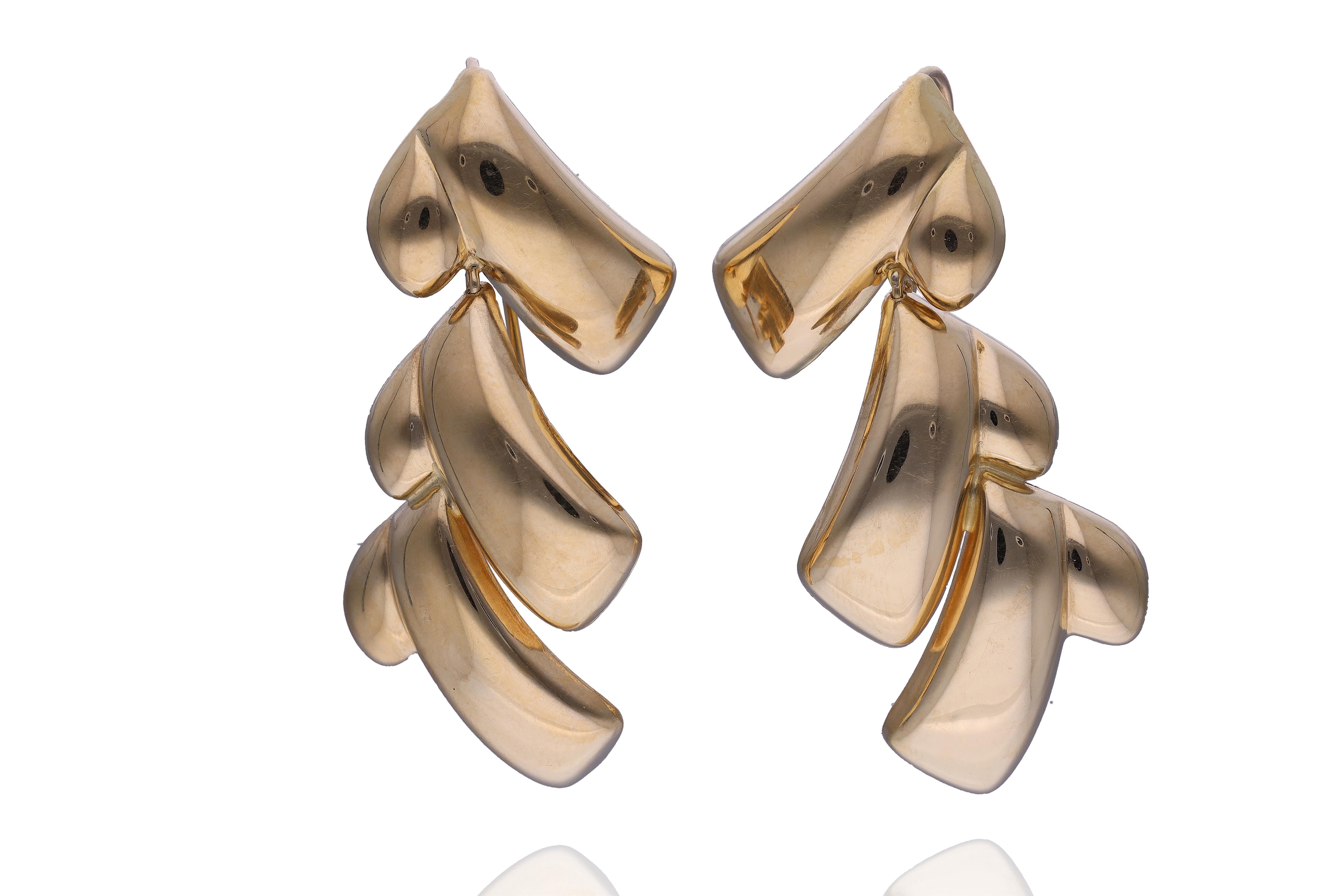 Orecchini in oro - Asta Preziosi