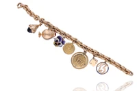 Bracciale con pietre e smalti - Asta Preziosi