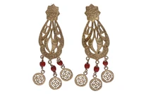 Orecchini con coralli - Asta Preziosi