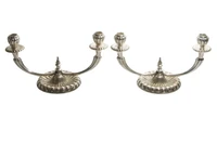 Ricci e C. coppia di doppiere in argento - Asta Preziosi