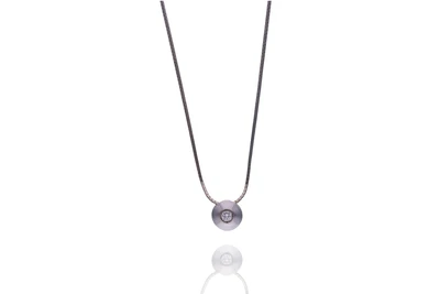 Collana con centrale con diamante - Asta Preziosi