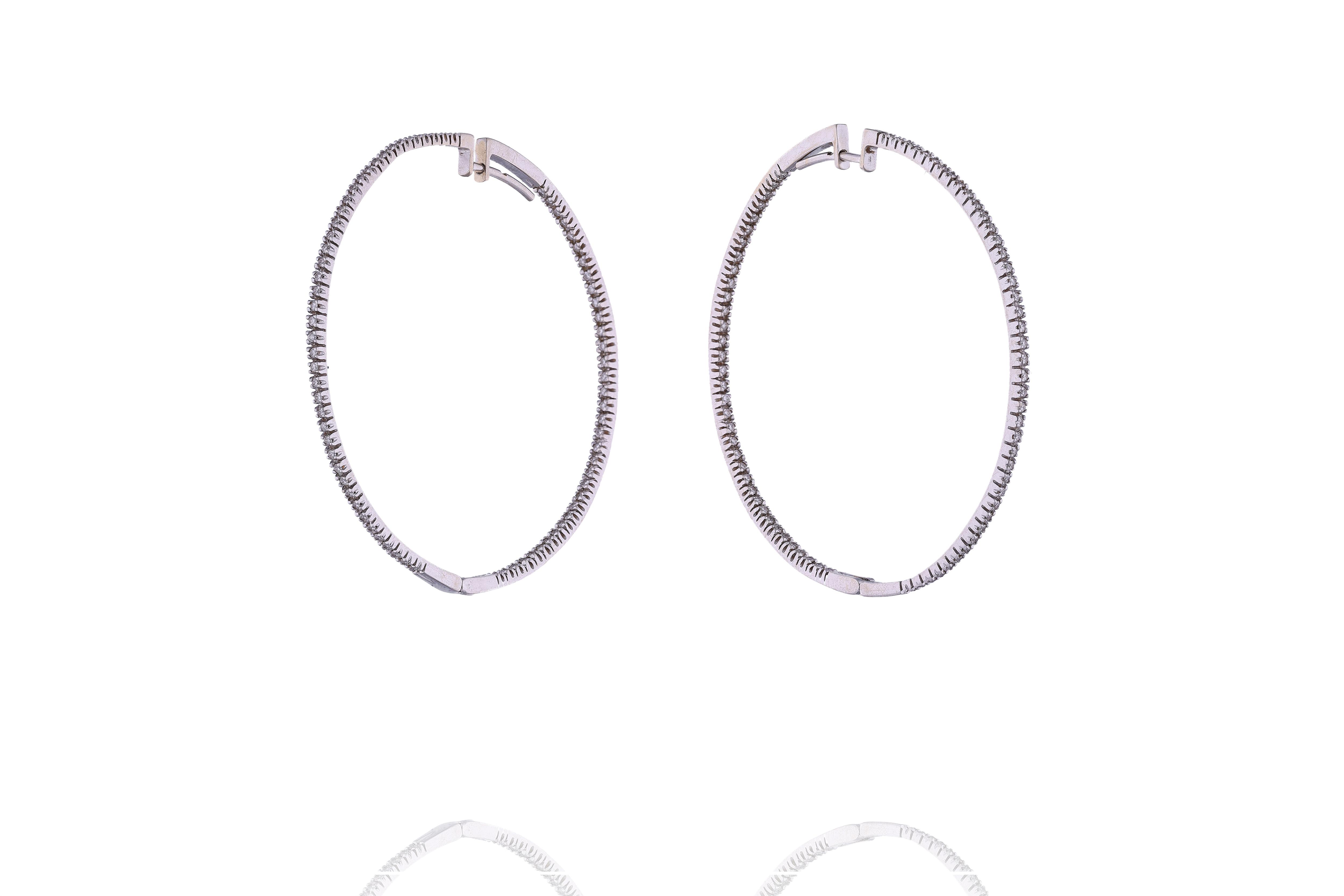 Orecchini con diamanti - Asta Preziosi