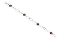 Bracciale con occhio di tigre - Asta Preziosi