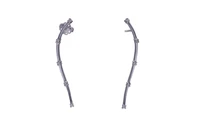 Orecchini con diamanti - Asta Preziosi