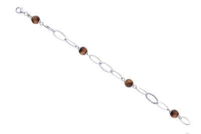Bracciale con occhio di tigre - Asta Preziosi