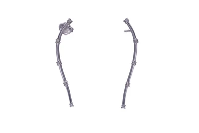 Orecchini con diamanti - Asta Preziosi