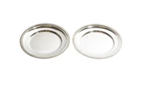 Sei piattini in argento con piattino - Asta Preziosi