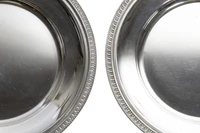 Sei piattini in argento con piattino - Asta Preziosi