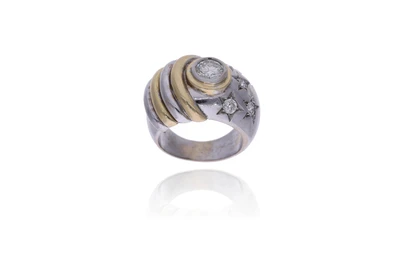 Anello con diamanti - Asta Preziosi