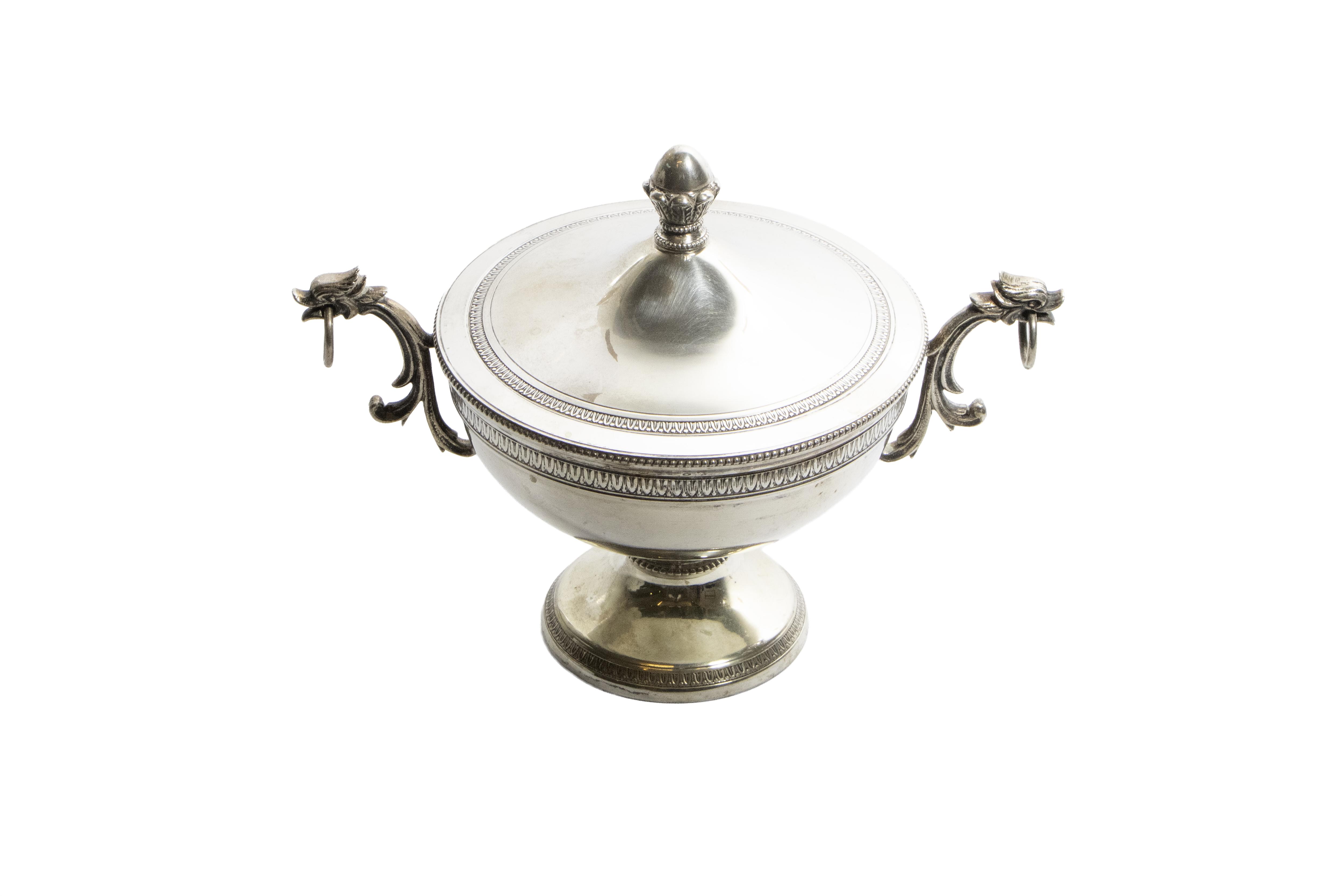 Zuccheriera in argento - Asta Preziosi