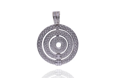 Ciondolo con diamanti - Asta Preziosi