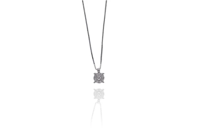 Collana con pendente con diamanti - Asta Preziosi