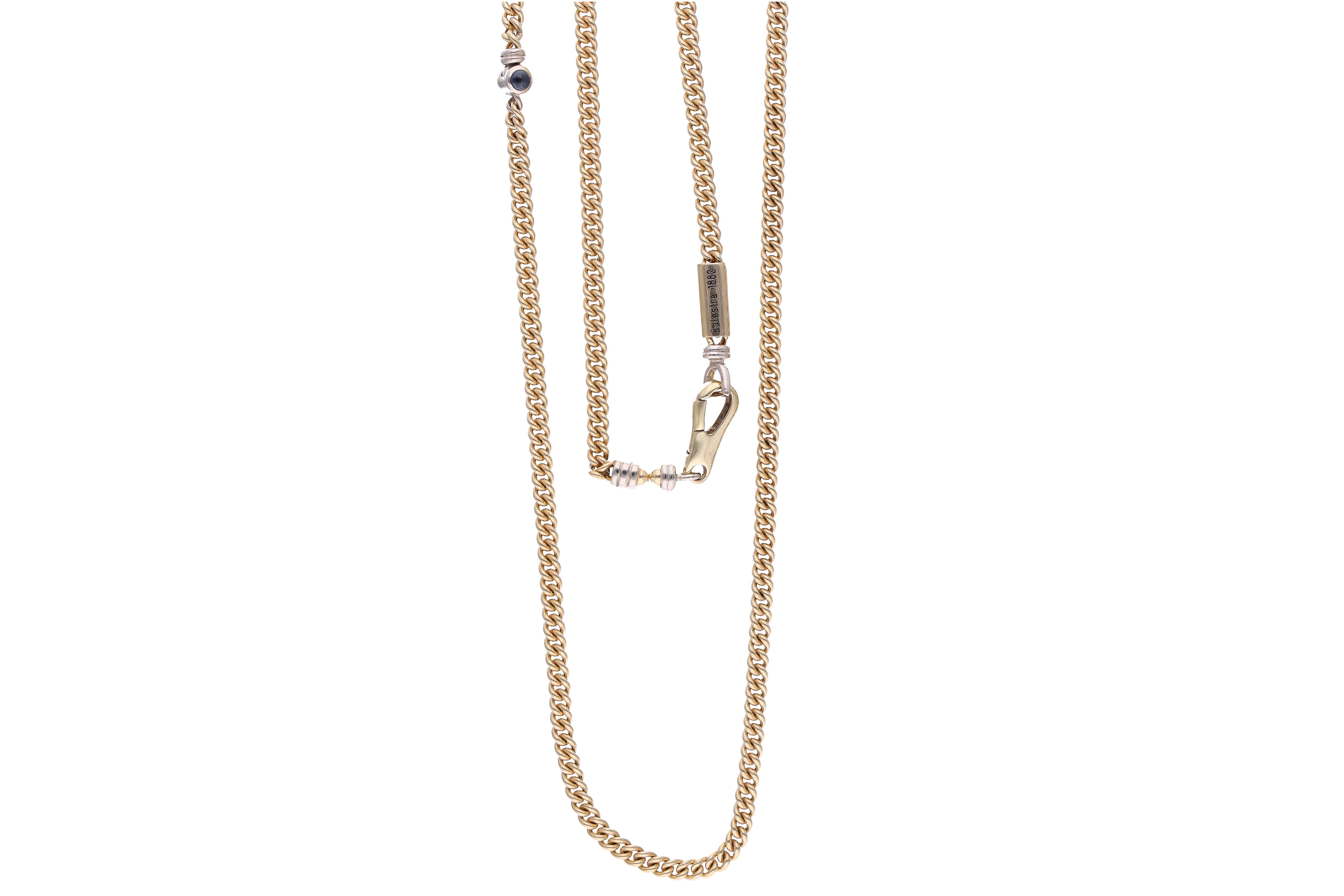 Balestra, collana con pietre - Asta Preziosi