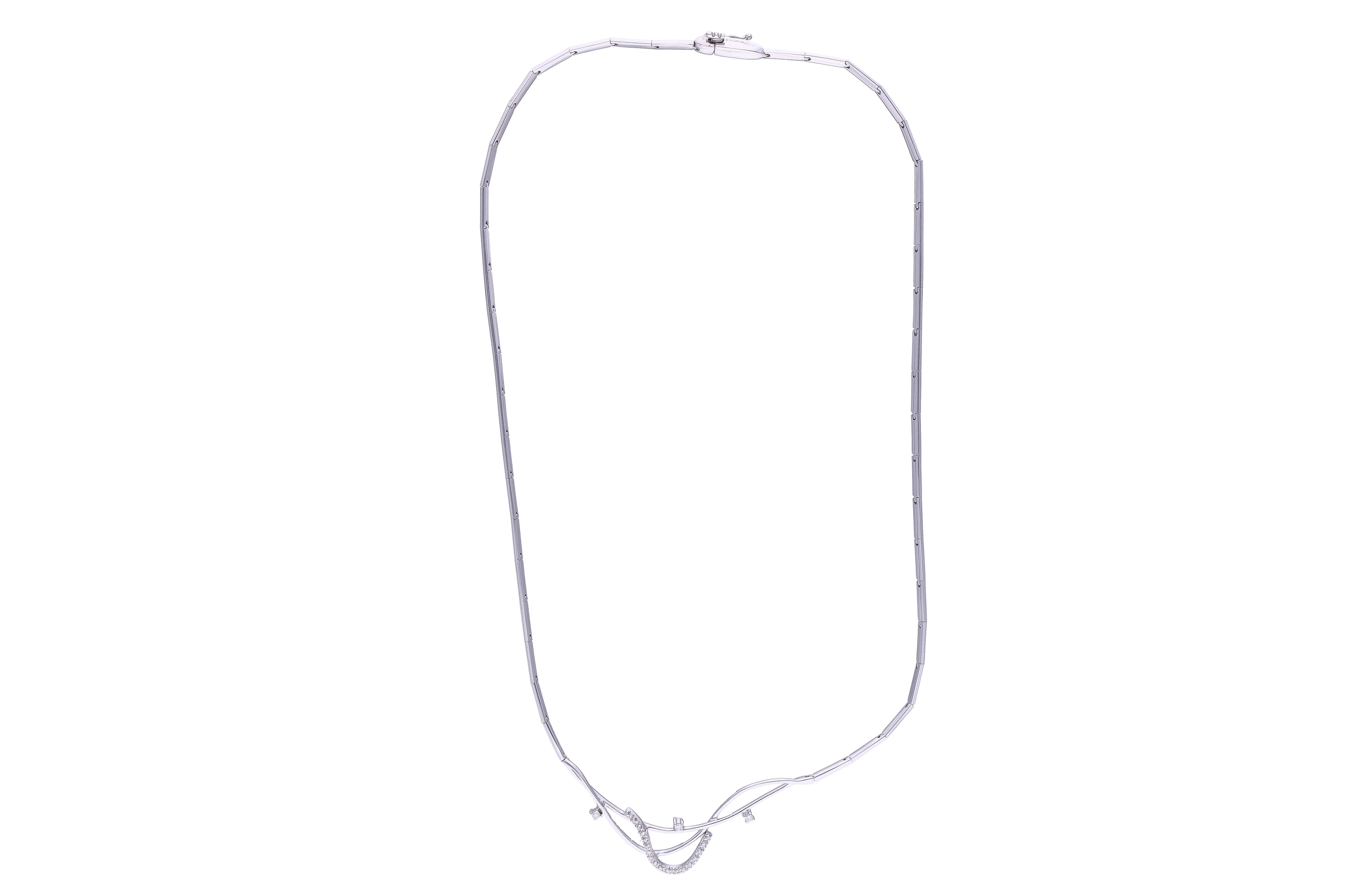 Collana con diamanti - Asta Preziosi