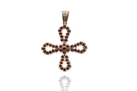 Ciondolo con granati - Asta Preziosi