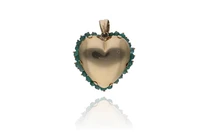 Ciondolo con pietre e perle coltivate - Asta Preziosi