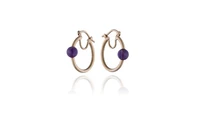 Orecchini con ametiste - Asta Preziosi