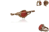 Parure con coralli - Asta Preziosi