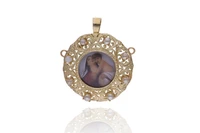 Spilla/ciondolo in oro giallo - Asta Preziosi