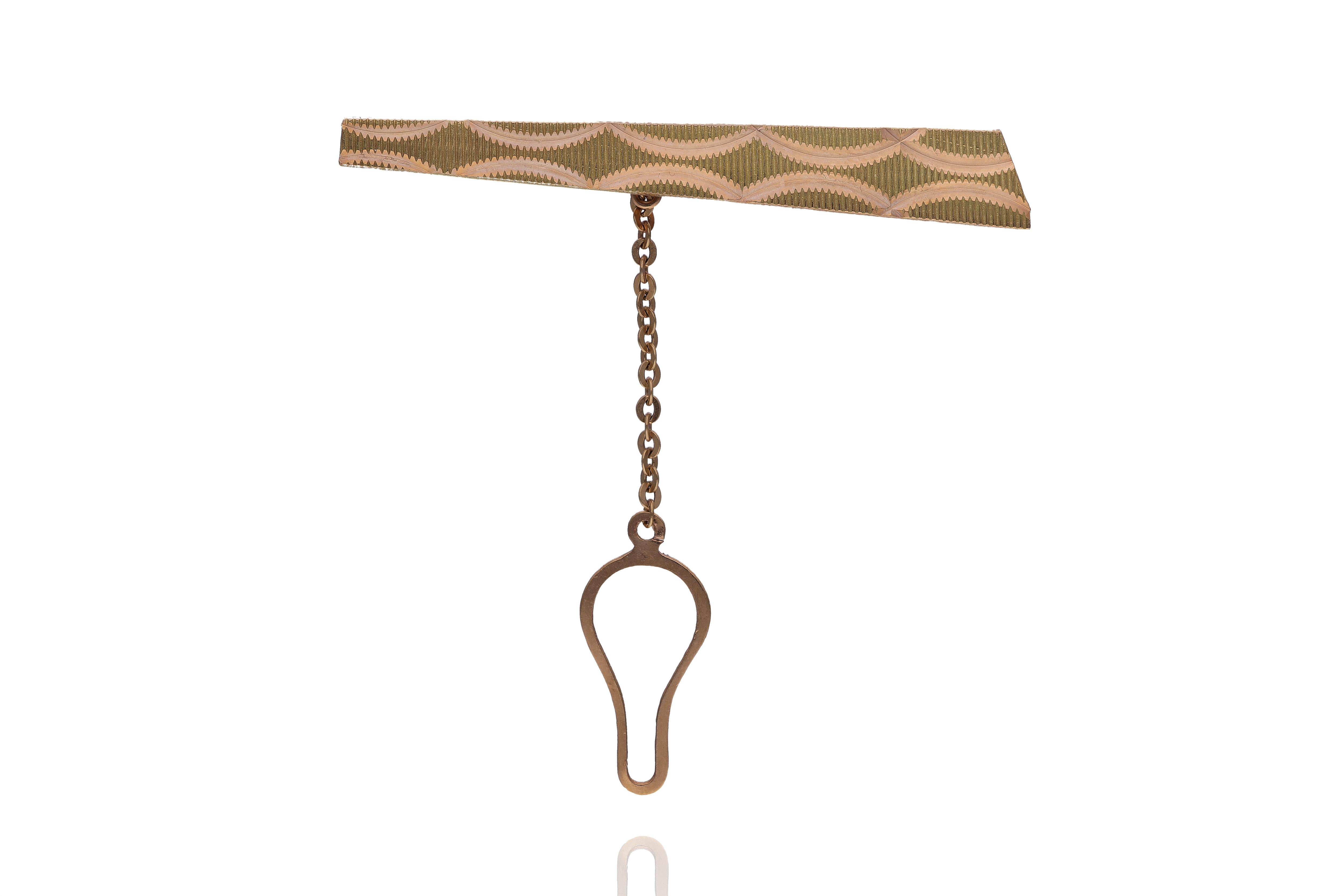 Fermacravatte in oro - Asta Preziosi