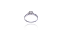 Anello con diamante - Asta Preziosi