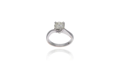 Anello con diamante - Asta Preziosi