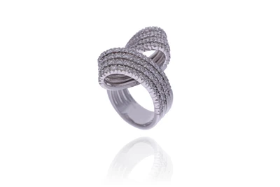 Anello con diamanti - Asta Preziosi