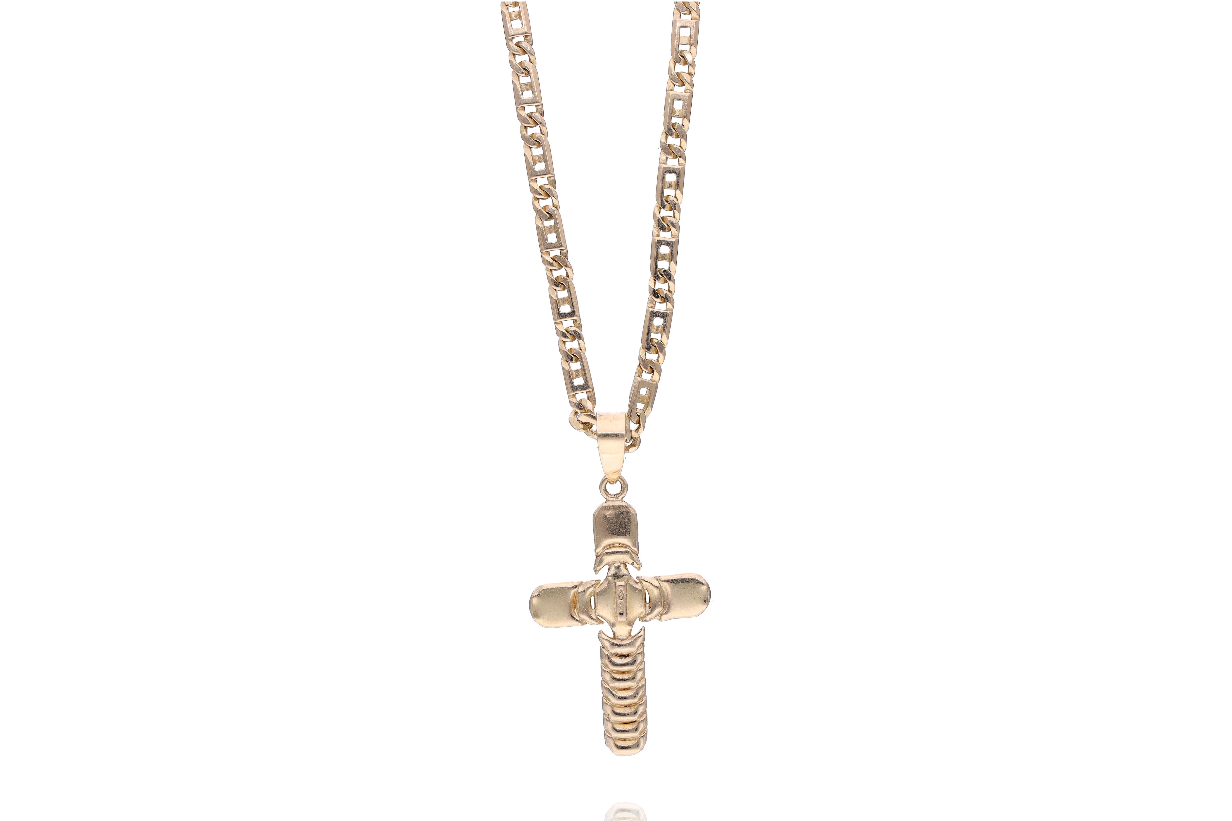 Collana e ciondolo in oro - Asta Preziosi