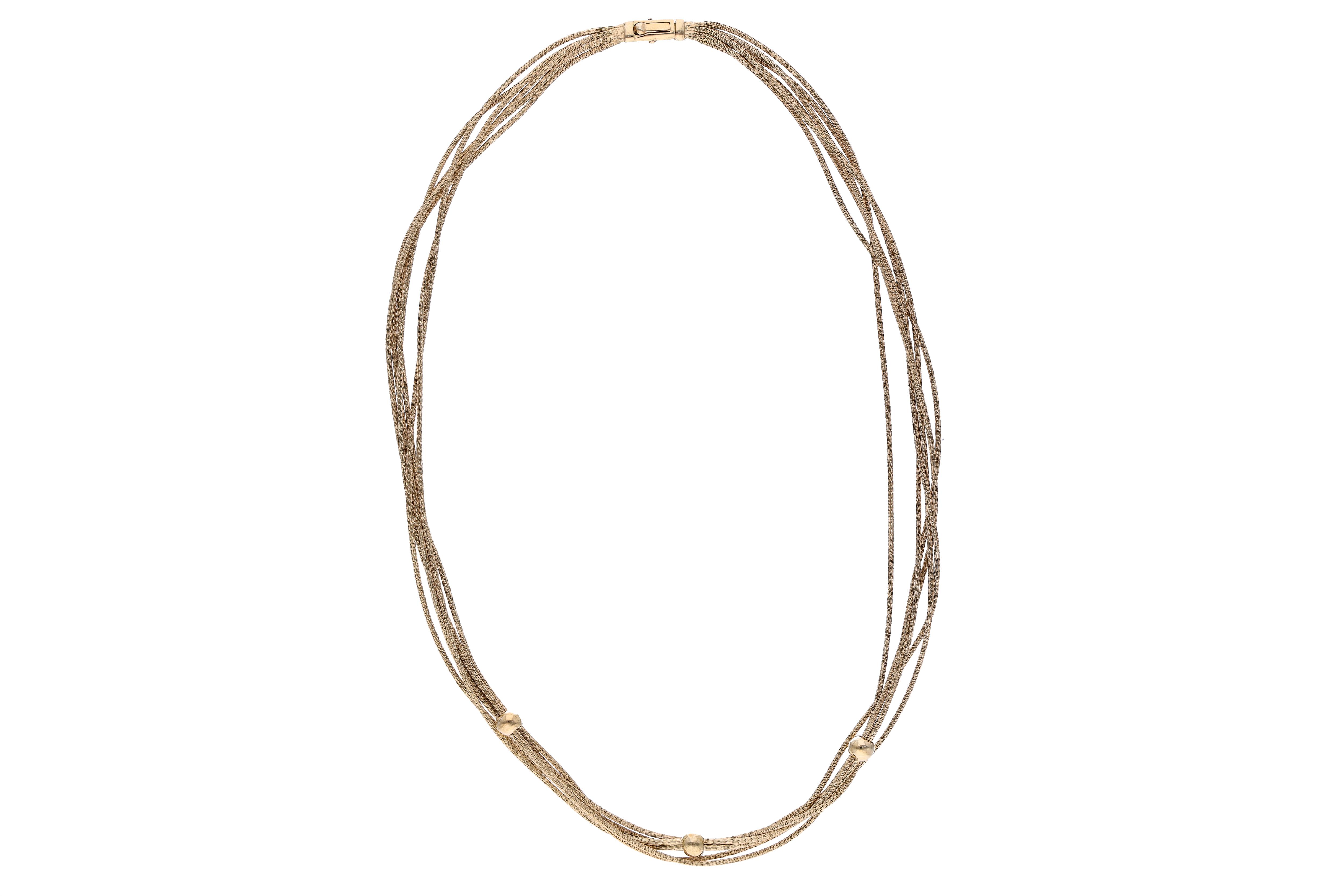 Collana in oro - Asta Preziosi