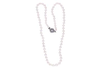 Collana perle coltivate con zaffiri - Asta Preziosi