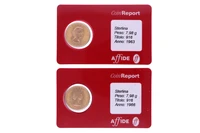 Due Sterline in oro - Asta Preziosi